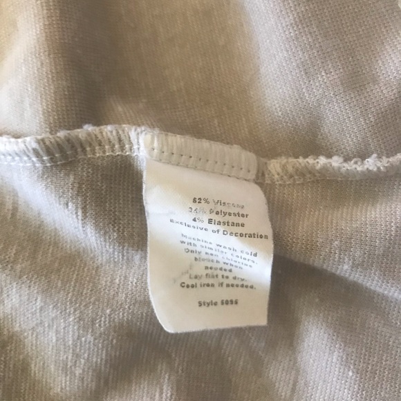 WHBM Cream Rose Lace Tank - Picture 5 of 5